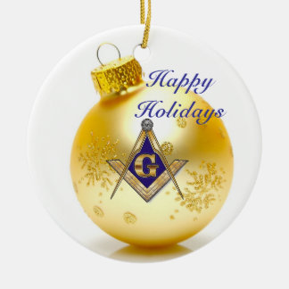 Masonic Emblem personaliseren Keramisch Ornament