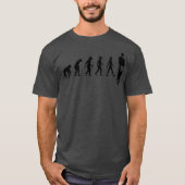 Masonic Evolution Man to Mason Square Compass T-shirt (Voorkant)
