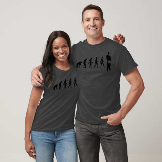 Masonic Evolution Man to Mason Square Compass T-shirt (Unisex)