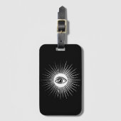 Masonic eye bagagelabel (Voorkant (verticaal))