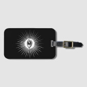 Masonic eye bagagelabel (Voorkant (horizontaal))