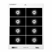 Masonic eye etiket (Full Sheet)