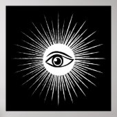 Masonic eye poster (Voorkant)