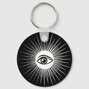 Masonic eye sleutelhanger