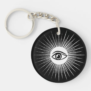 Masonic eye sleutelhanger