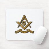Masonic Faith Hope and Charity Mouse Pad Muismat (Met muis)