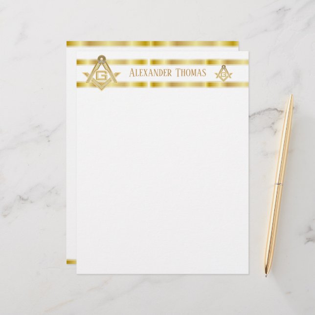 Masonic Golden Rush (Voorkant / Achterkant in situ)