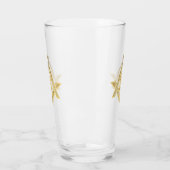 Masonic Golden Rush Glas (Links)