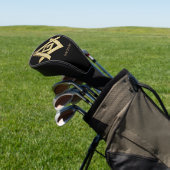 Masonic Golden Rush Golfheadcover (Insitu)