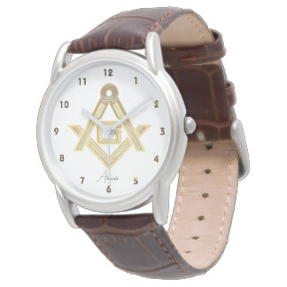 Masonic Golden Rush Horloge