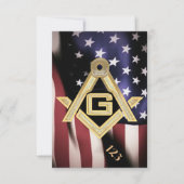 Masonic Golden Rush Kaart (Voorkant)