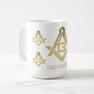 Masonic Golden Rush Koffiemok
