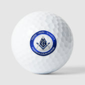 Masonic Golf Balls Golfballen (Voorkant)