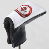 Masonic Golf Putter Cover Red (3/4 voorkant)