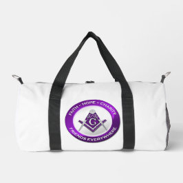 Masonic Gym Bag Purple Plunjezak