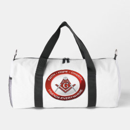 Masonic Gym Bag Red Plunjezak