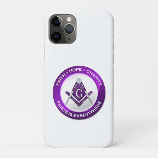Masonic iPhone/iPad Case (Achterkant)