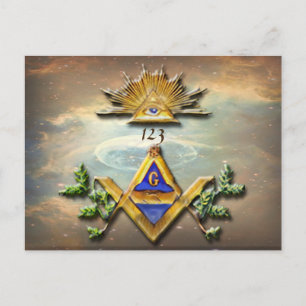 Masonic Life (Cosmos) Briefkaart