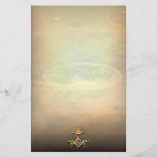 Masonic Life (Cosmos) Briefpapier
