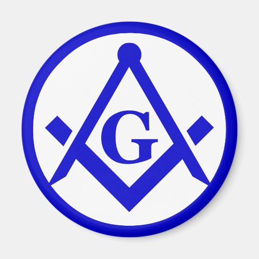Masonic Lodge Magneet (Voorkant)