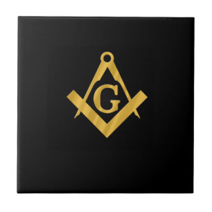 Masonic "Mason for Life" Tegeltje