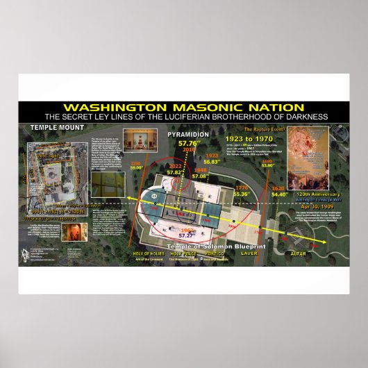 Masonic Memorial van Washington - 6 Poster (Voorkant)