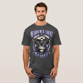 Masonic Merch Widows Sons VTwin T-shirt (Voorkant volledig)