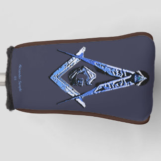 Masonic Minds (blauw) Golfheadcover