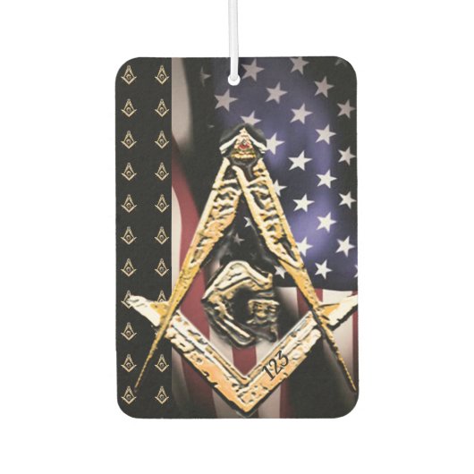 Masonic Minds (Geel)USA Luchtverfrisser (Voorkant)