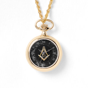 Masonic Minds (Geelachtig) Horloge