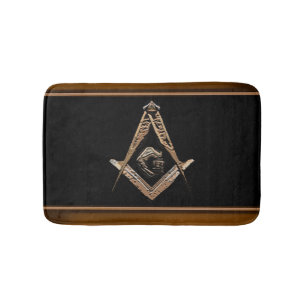 Masonic Minds (Golden) Badmat