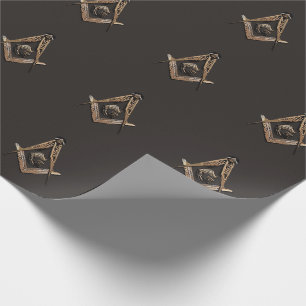 Masonic Minds (Golden) Cadeaupapier