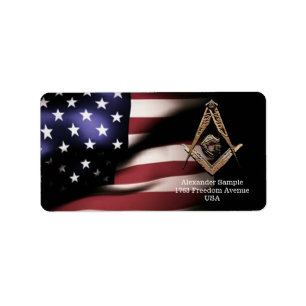 Masonic Minds (Golden) Etiket