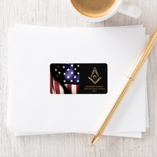 Masonic Minds (Golden) Etiket (Insitu)