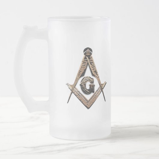 Masonic Minds (Golden) Matglas Bierpul (Links)