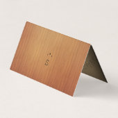 Masonic Minds (GoldenWooded) Visitekaartjes (Achterkant)