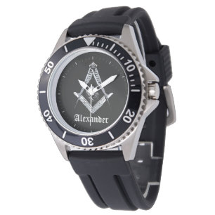 Masonic Minds (Silvery) Horloge