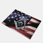 Masonic Minds (Silvery) USA Deurmat (Schuin)