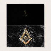 Masonic Minds (Swish) Visitekaartjes (Buitenkant ongevouwen)