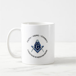 Masonic Mok Blue Clean