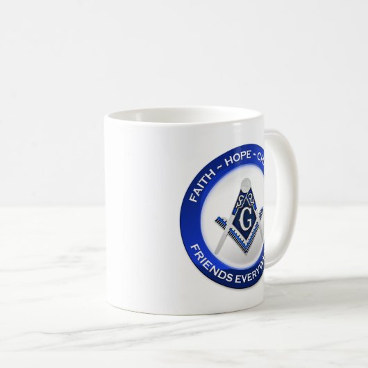 Masonic Mug (Devant droit)