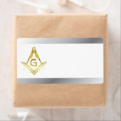 Masonic Naam Tag Stickers en labels (Insitu)