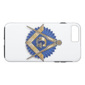 Masonic phone case (Achterkant (Horizontaal))