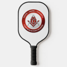 Masonic Pickleball Paddle Red