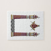 Masonic Pillars Legpuzzel (Horizontaal)