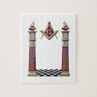 Masonic Pillars Legpuzzel