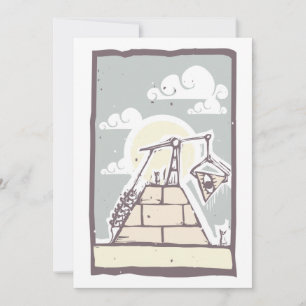 Masonic Pyramid-uitnodigingen Kaart