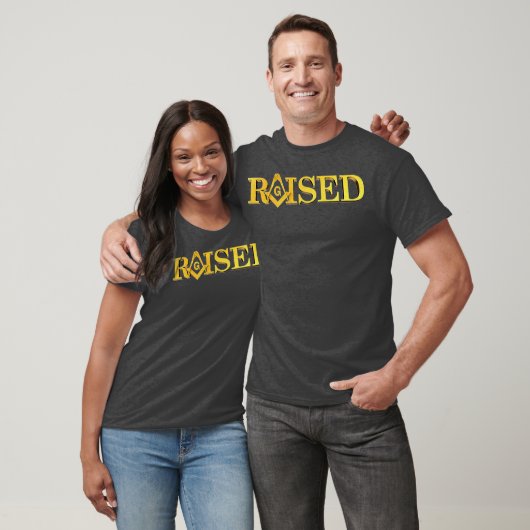 Masonic Raised Square and Compass Freemason T-shirt (Unisex)