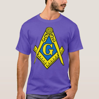 Masonic Shirt Square Compass Embleem