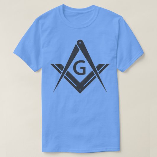 Masonic Shirt Square Compass Stealth Modern Freema (Design voorkant)
